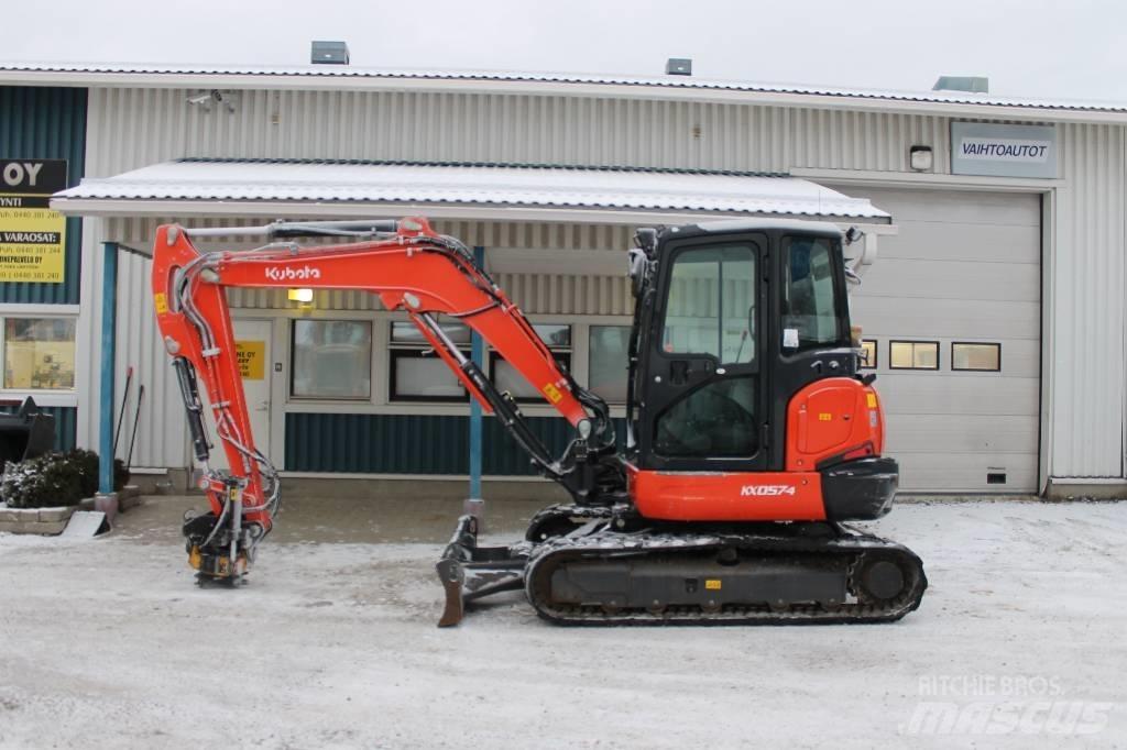 Kubota kx57-4 小型挖土機/掘鑿機<7t(小型挖掘機)