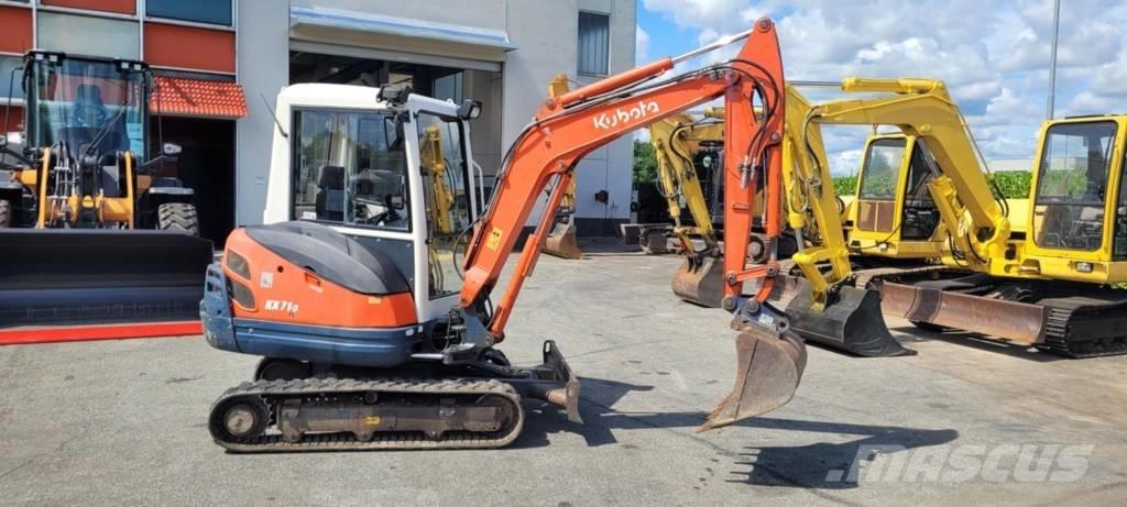 Kubota KX 71-3 小型挖土機/掘鑿機<7t(小型挖掘機)