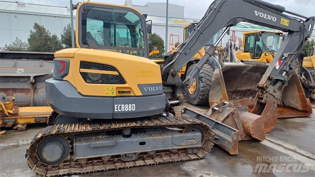 Volvo ECR 88 D 小型挖土機/掘鑿機<7t(小型挖掘機)
