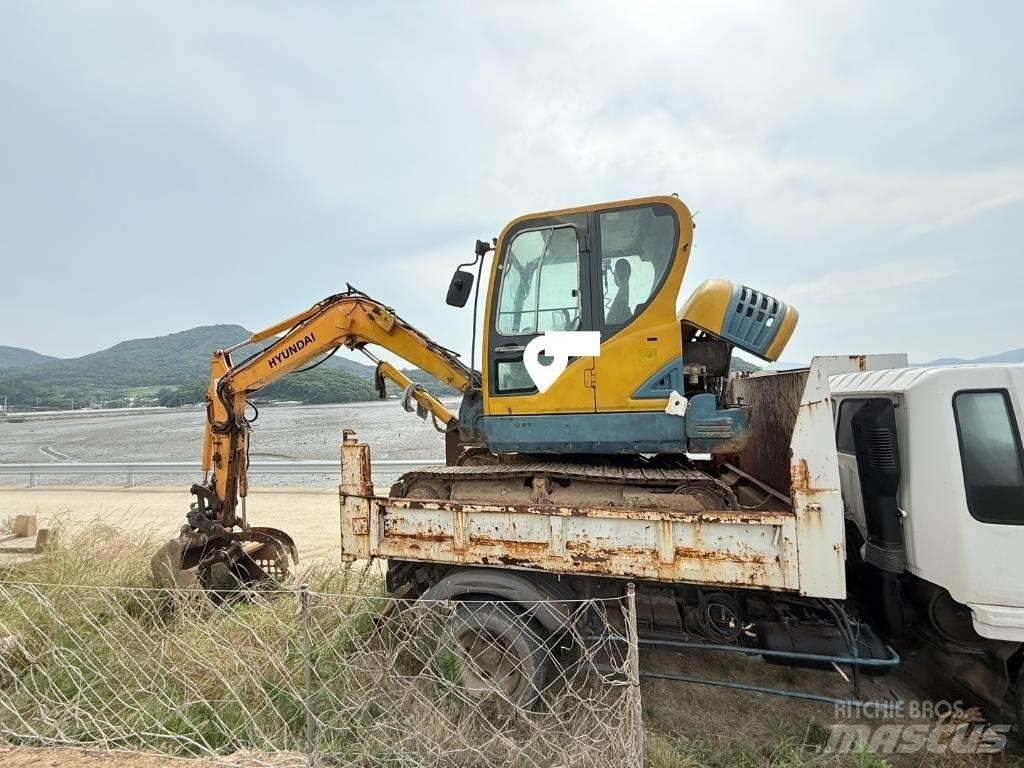 Hyundai Robex 55 小型挖土機/掘鑿機<7t(小型挖掘機)
