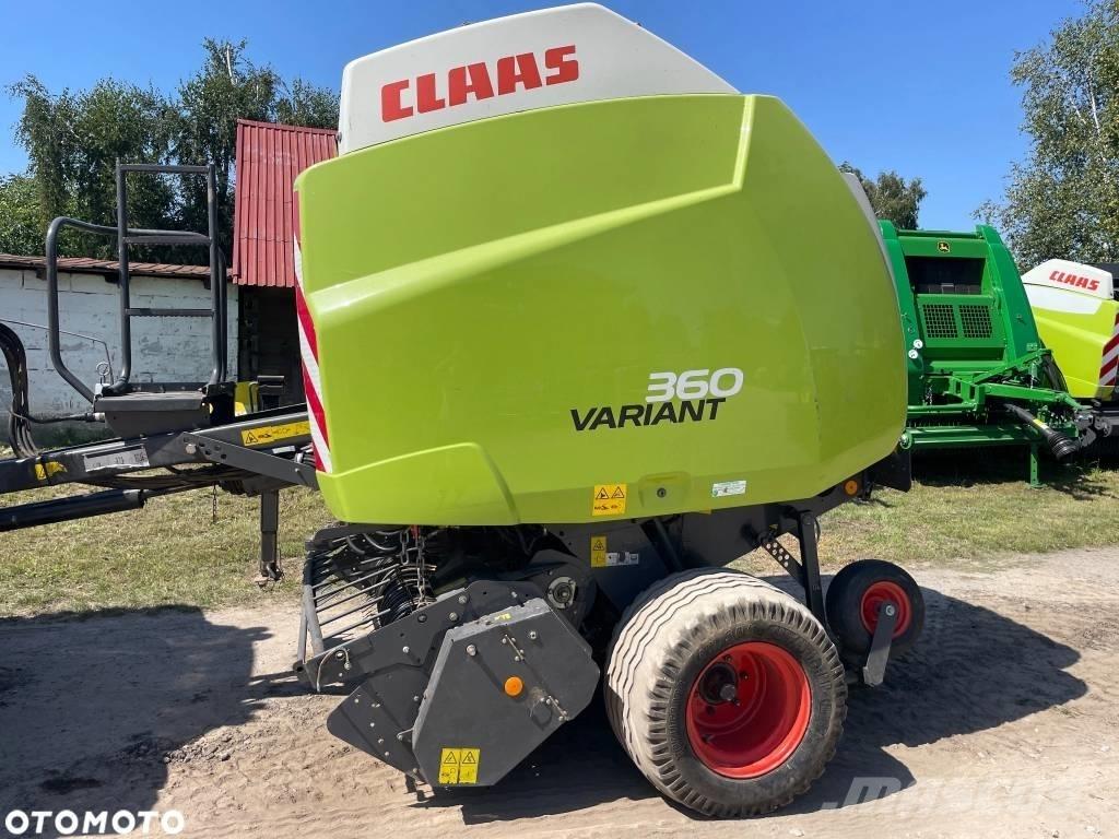 CLAAS Variant 360 圓型牧草打包機