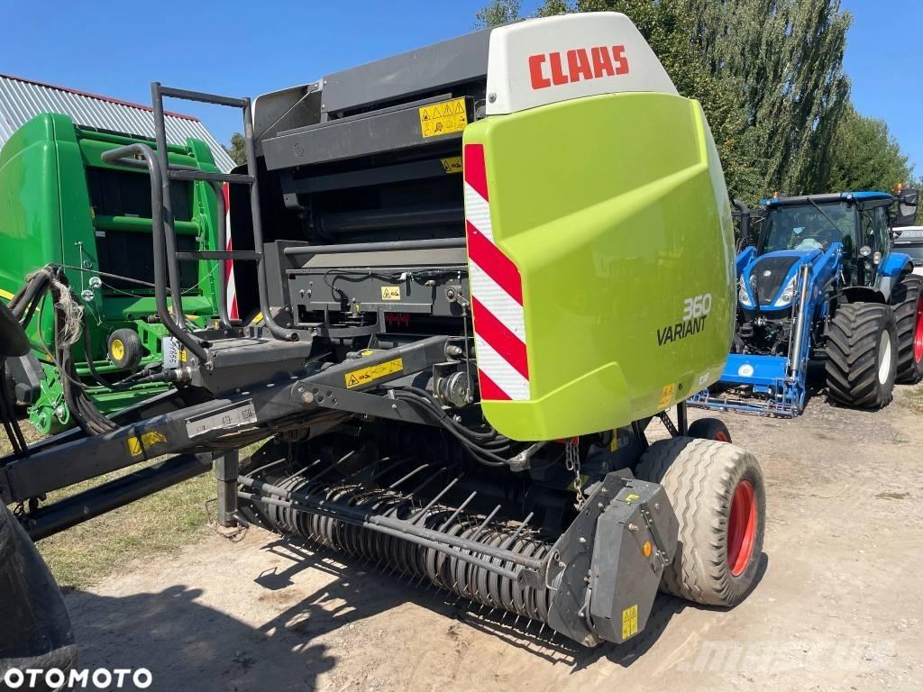 CLAAS Variant 360 圓型牧草打包機