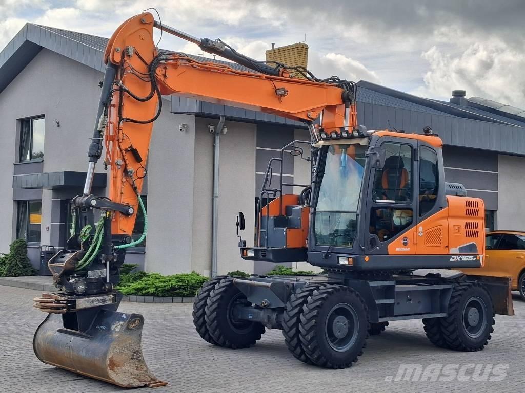 Doosan DX 165 W-5 旋轉式挖土機/掘鑿機/挖掘機