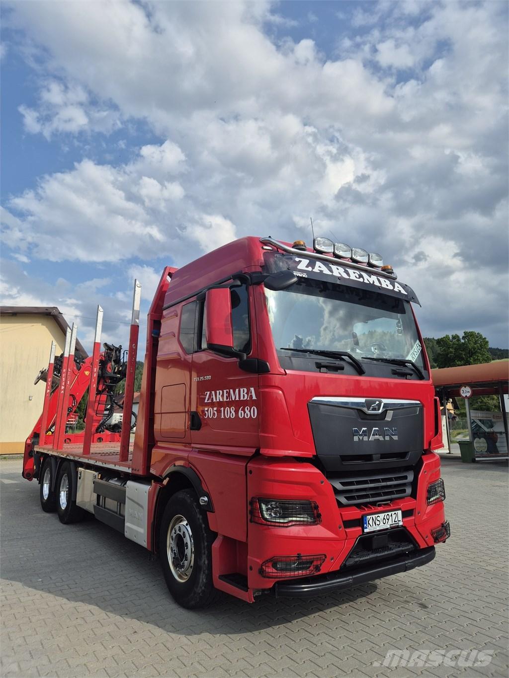 MAN TGX 26.580 起重機卡車