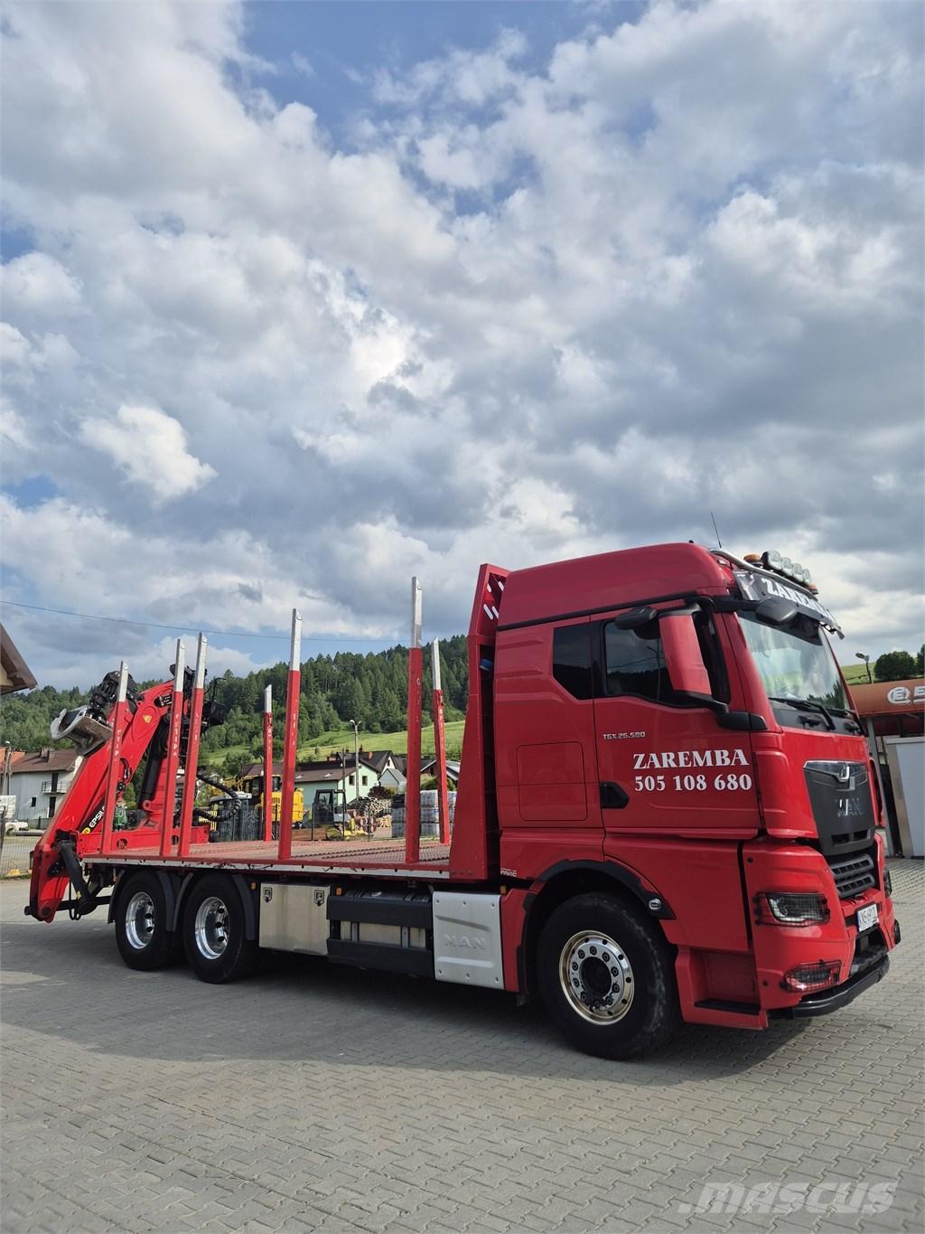 MAN TGX 26.580 起重機卡車