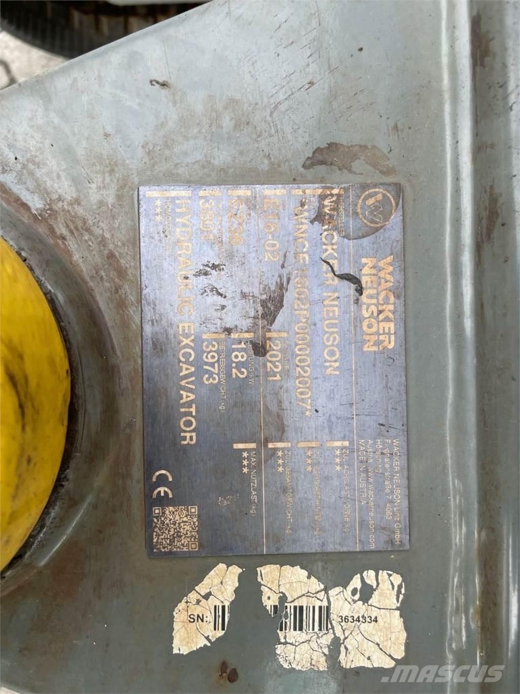 Wacker Neuson EZ36 履帶式 挖土機/掘鑿機/挖掘機