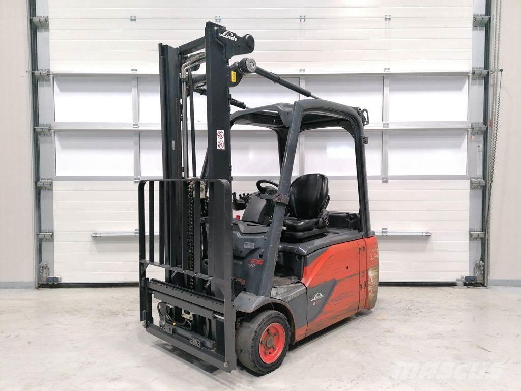 Linde E16L-02 電動堆高機