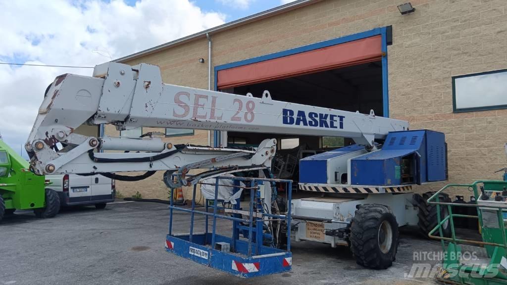  basket SEL 28 伸縮臂高空作業車