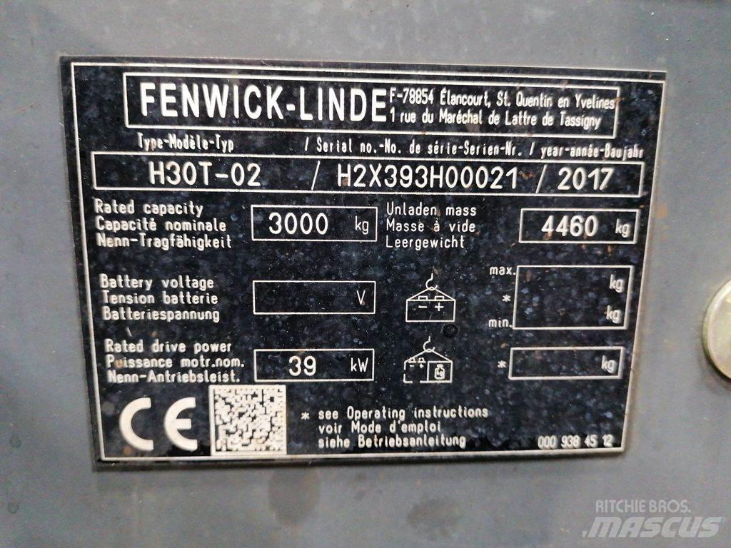 Linde H30T-02 液化石油氣LPG卡車