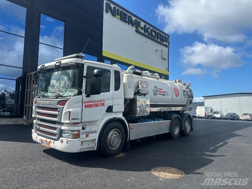 Scania P340 6x2*4 組合/真空油槽車