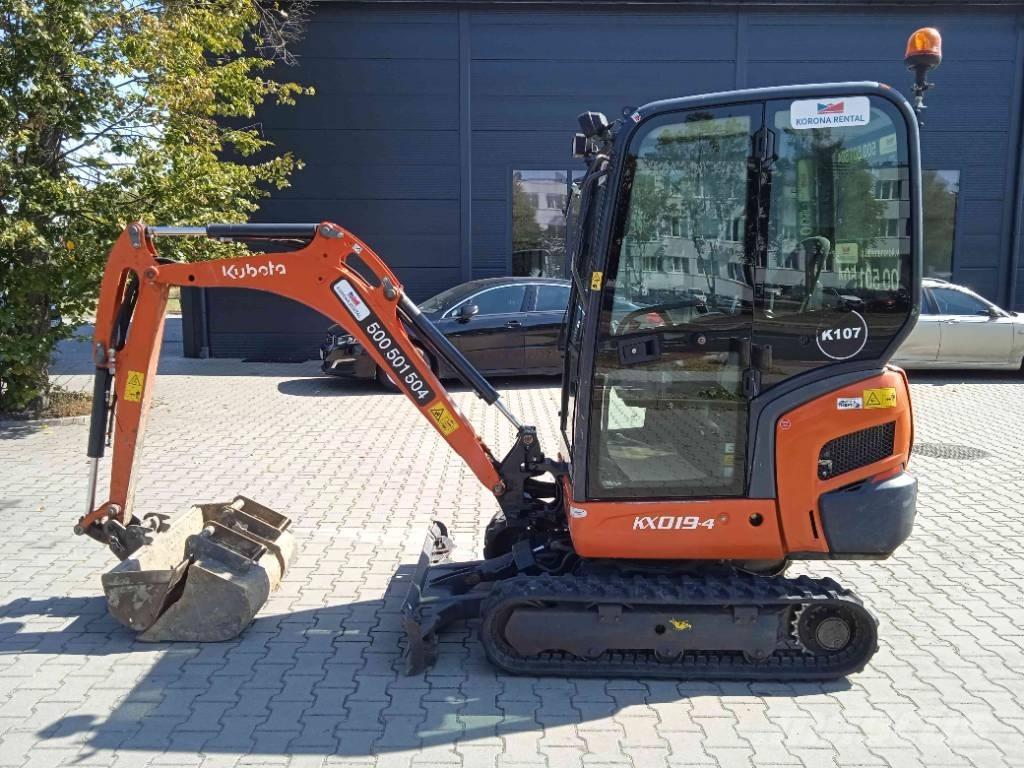Kubota KX 019-4 小型挖土機/掘鑿機<7t(小型挖掘機)