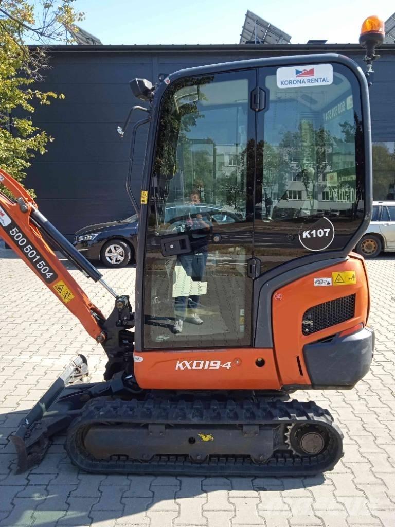 Kubota KX 019-4 小型挖土機/掘鑿機<7t(小型挖掘機)