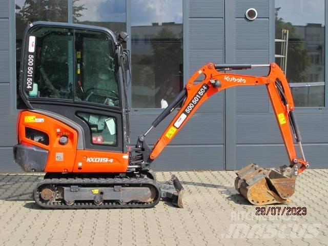 Kubota KX 019-4 小型挖土機/掘鑿機<7t(小型挖掘機)