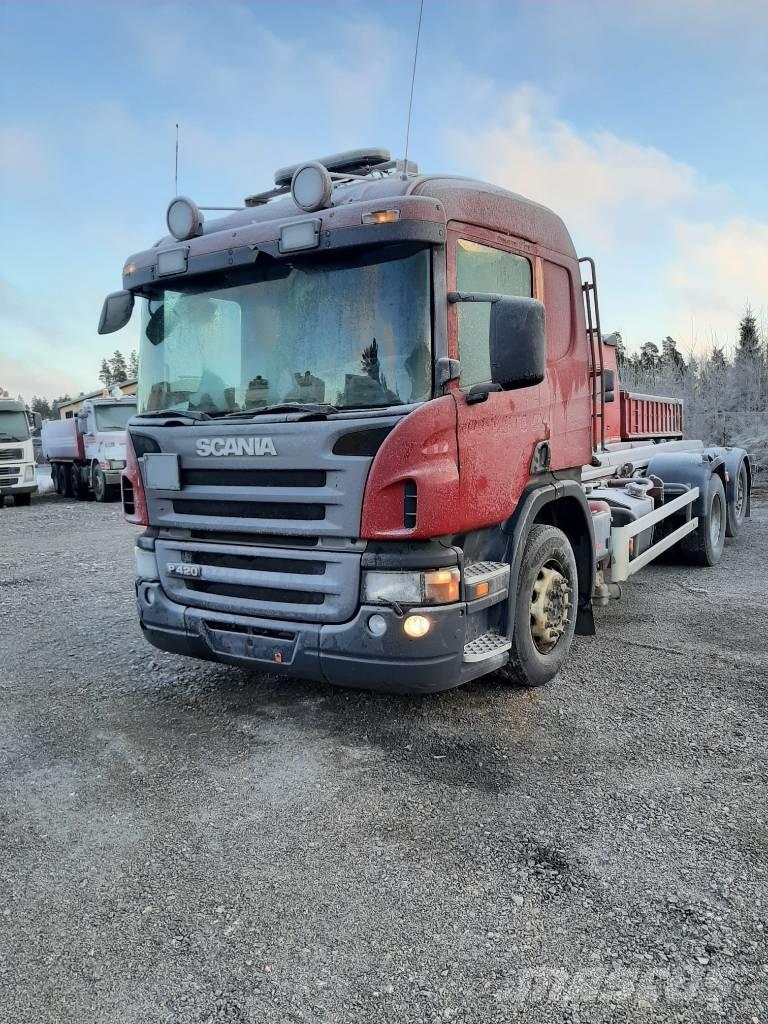 Scania P 420 貨櫃框架卡車