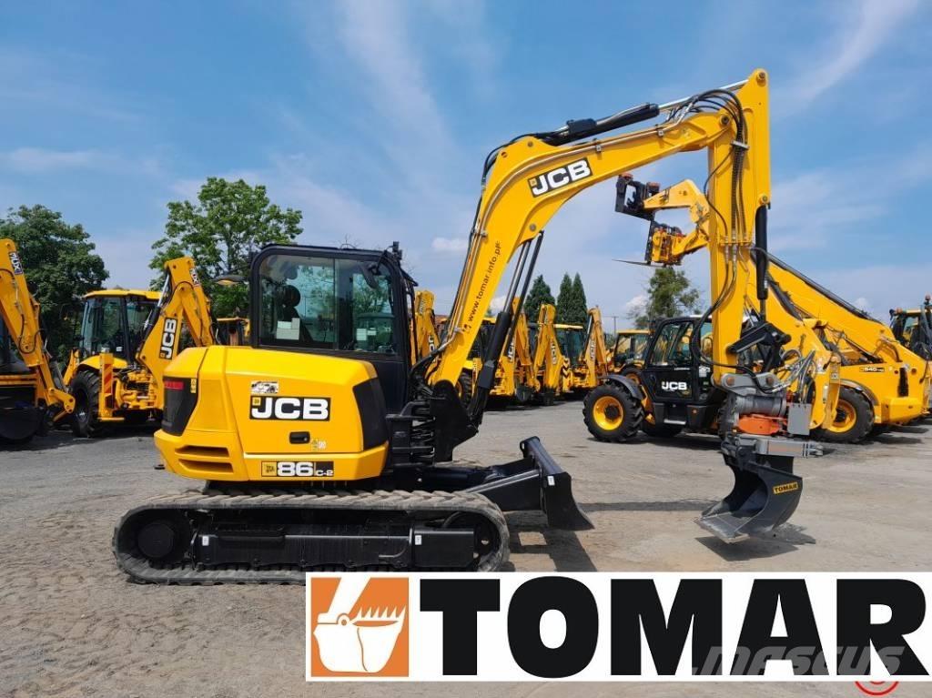 JCB 86 C-2 中型挖土機/掘鑿機/挖掘機 7t-12t