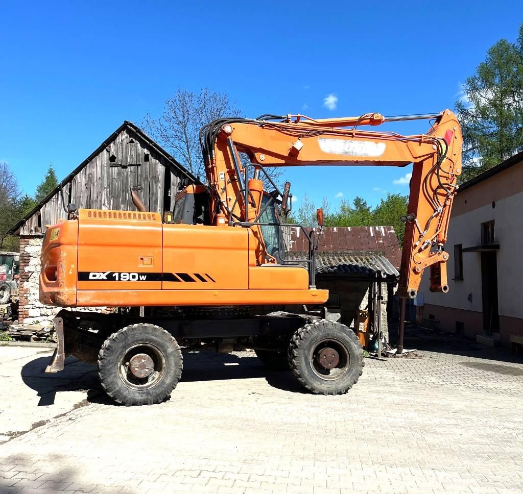 Doosan DX 190 W-3 旋轉式挖土機/掘鑿機/挖掘機