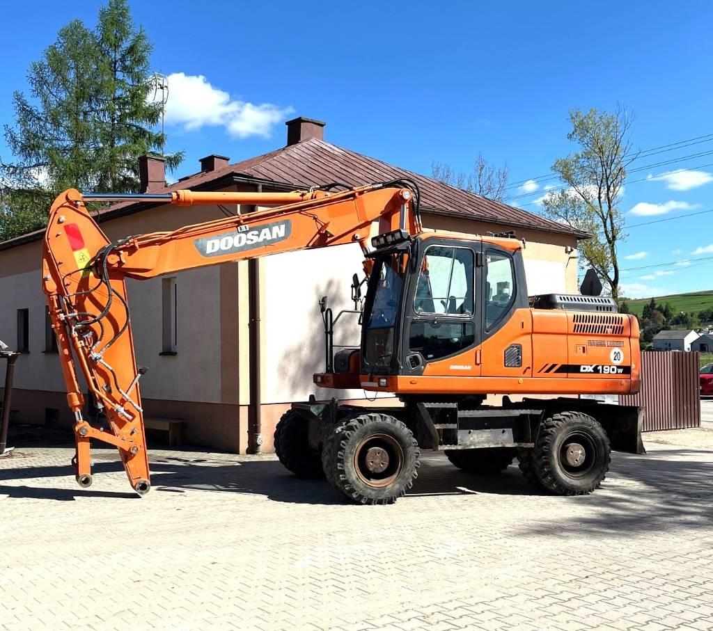 Doosan DX 190 W-3 旋轉式挖土機/掘鑿機/挖掘機