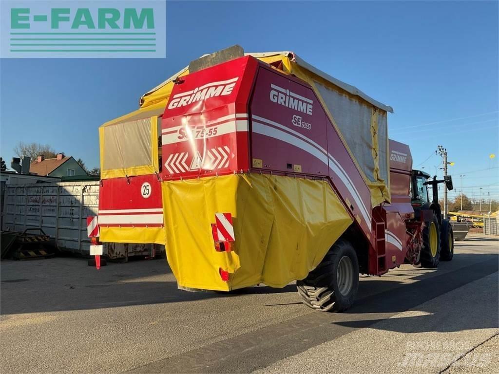 Grimme se 75-55 馬鈴薯收穫機和挖掘機
