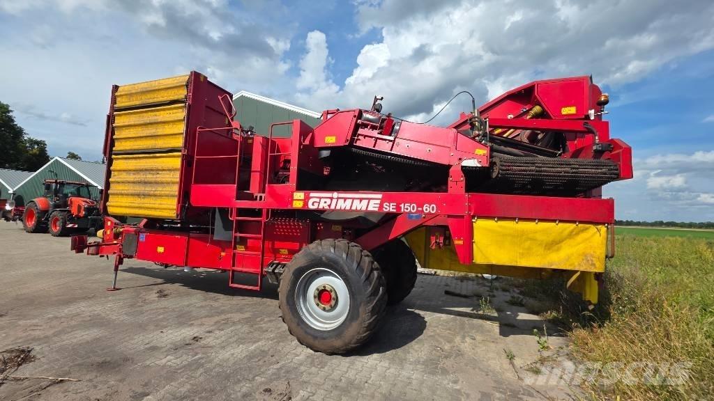 Grimme SE 150-60 馬鈴薯收穫機和挖掘機
