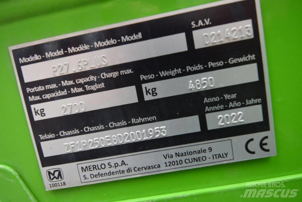 Merlo P 27.6 Plus 伸縮臂操作車