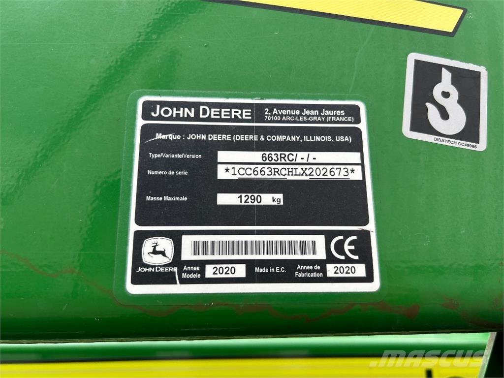 John Deere 6155M 曳引機