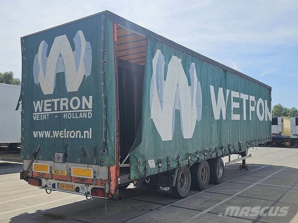 LAG O-3-39 01 MEGA 篷布半拖車