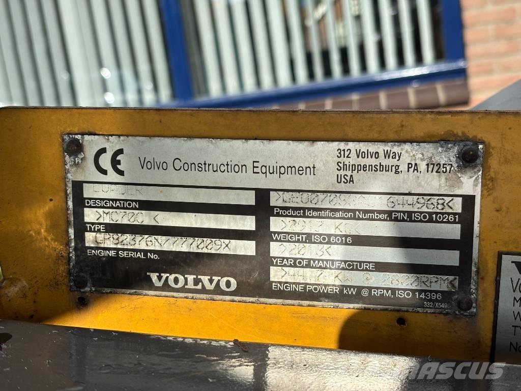 Volvo MC 70 滑移轉向裝載機