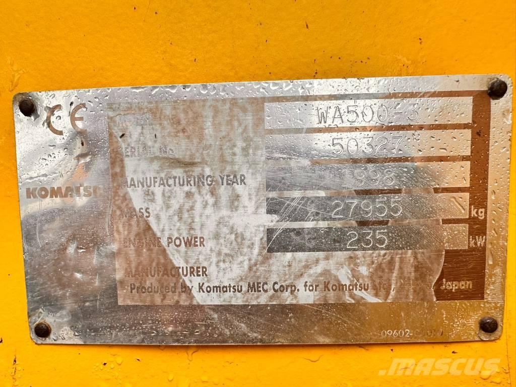 Komatsu WA500-3 輪胎式裝載機