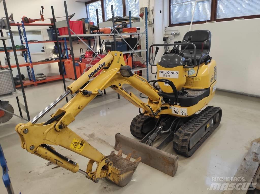 Komatsu PC 09-1 小型挖土機/掘鑿機<7t(小型挖掘機)