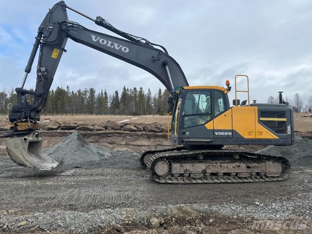 Volvo EC 250 EL 履帶式 挖土機/掘鑿機/挖掘機
