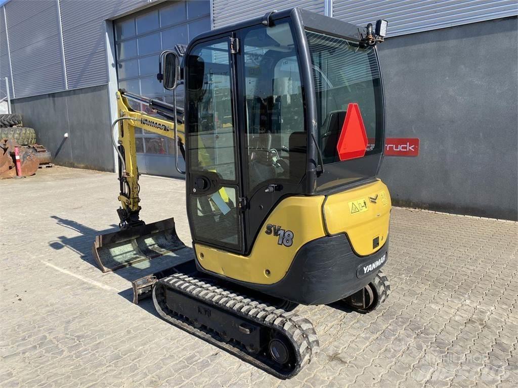 Yanmar SV18 旋轉式挖土機/掘鑿機/挖掘機