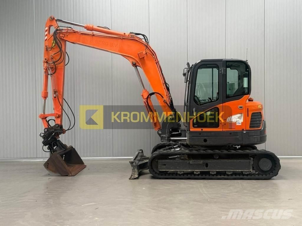 Doosan DX 85R-3 中型挖土機/掘鑿機/挖掘機 7t-12t