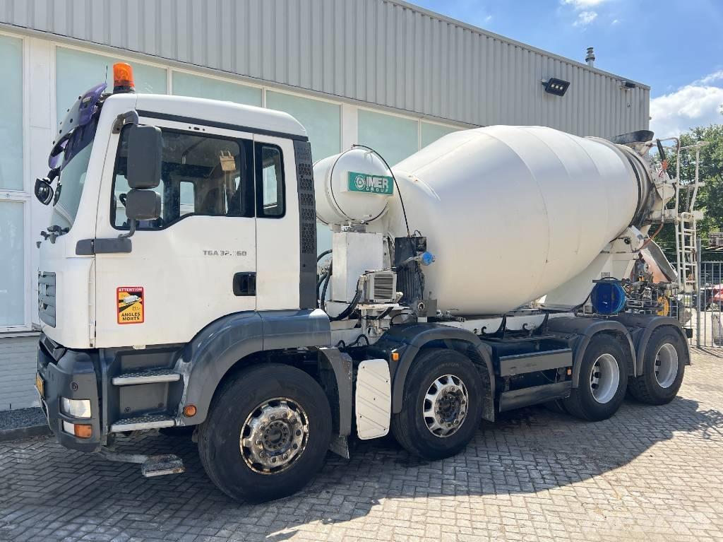MAN TGA 32.360       9m3 混凝土車