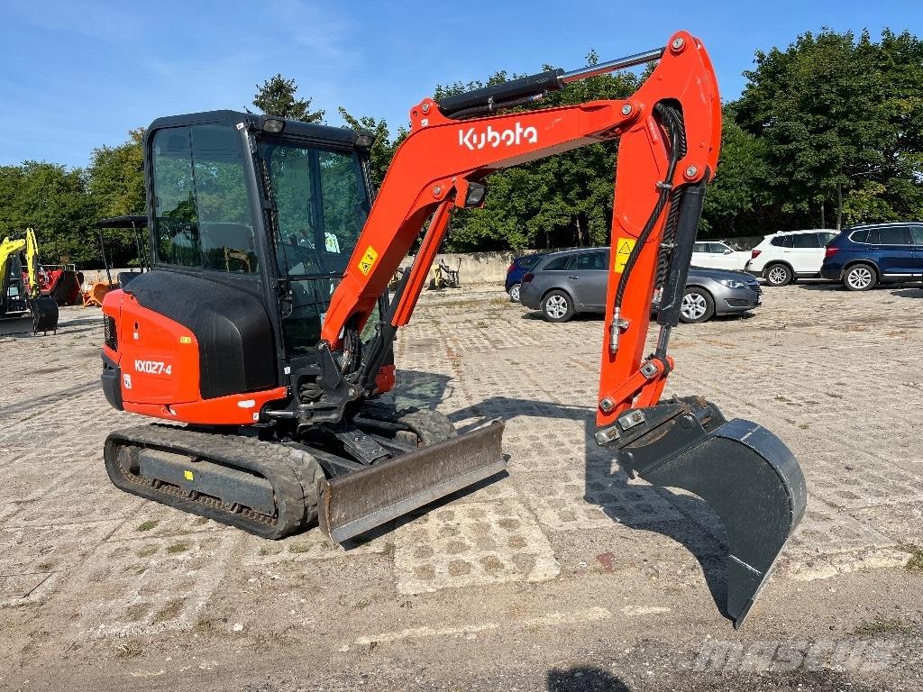 Kubota KX 027-4 小型挖土機/掘鑿機<7t(小型挖掘機)