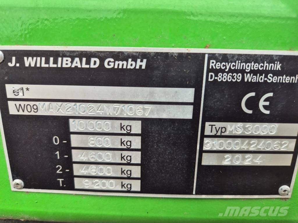 Willibald Minishark 廢棄物撕碎機
