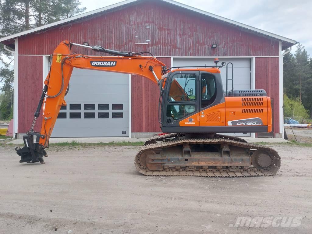 Doosan DX160LCH-5 履帶式 挖土機/掘鑿機/挖掘機