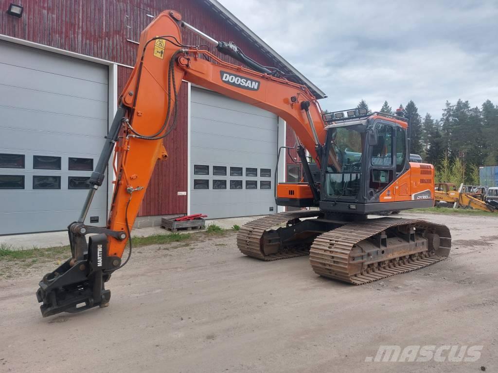 Doosan DX160LCH-5 履帶式 挖土機/掘鑿機/挖掘機