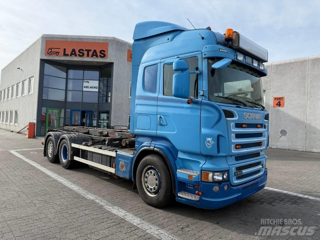 Scania R 500 貨櫃框架卡車