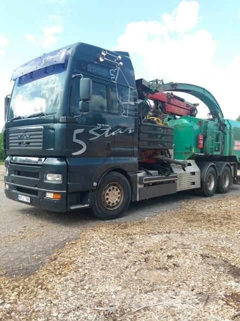 MAN TGA 26.530 碎木機