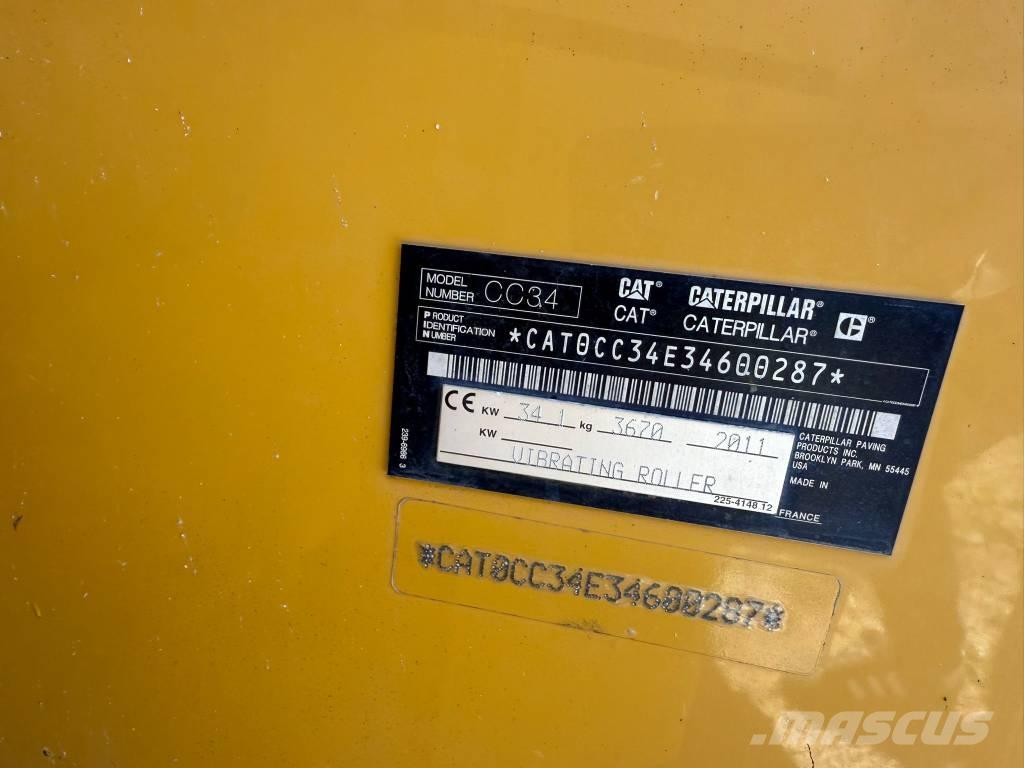 CAT CC 34 複合式滾壓機
