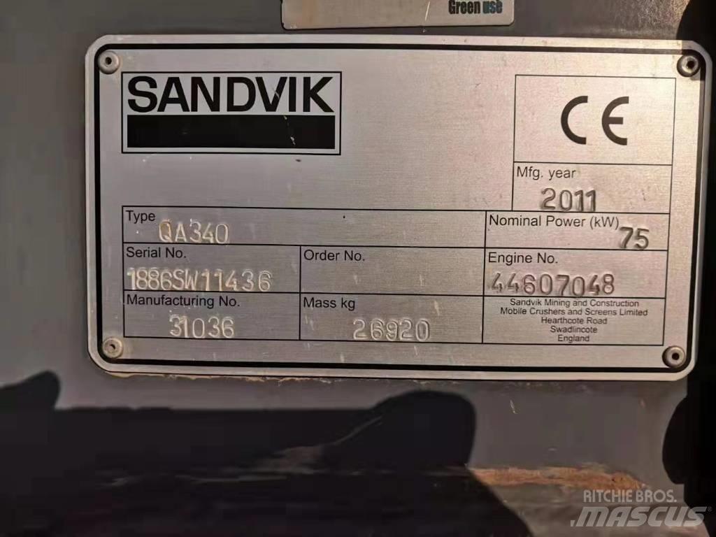 Sandvik QA 340 篩分機