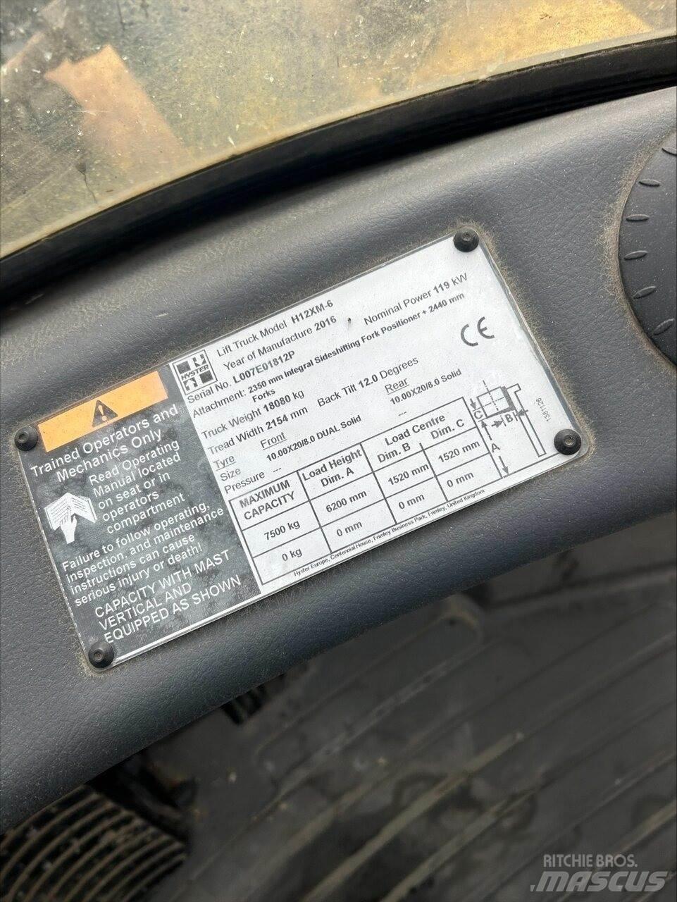 Hyster H12.00XM6 柴油卡車