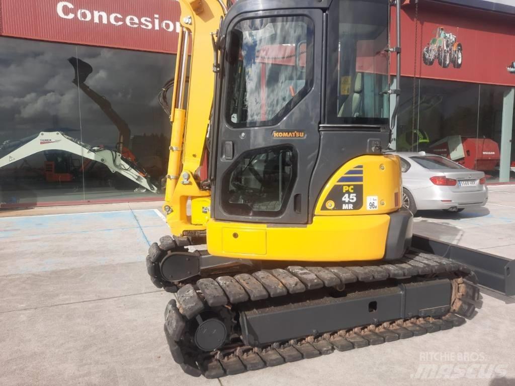 Komatsu PC45MR 小型挖土機/掘鑿機<7t(小型挖掘機)