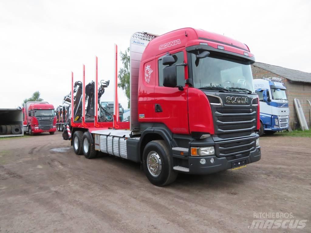 Scania R 450 木材貨車