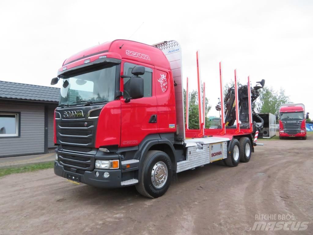 Scania R 450 木材貨車