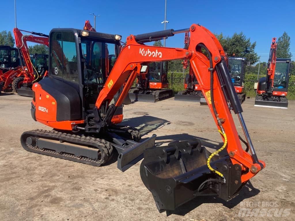Kubota KX027-4 小型挖土機/掘鑿機<7t(小型挖掘機)