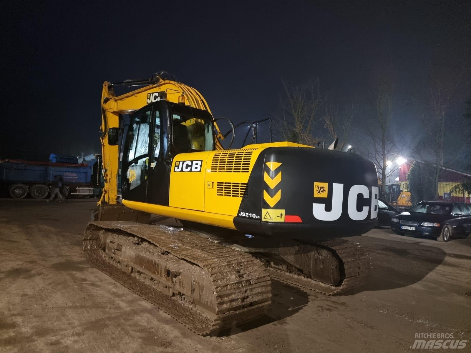 JCB JS 210 LC 履帶式 挖土機/掘鑿機/挖掘機