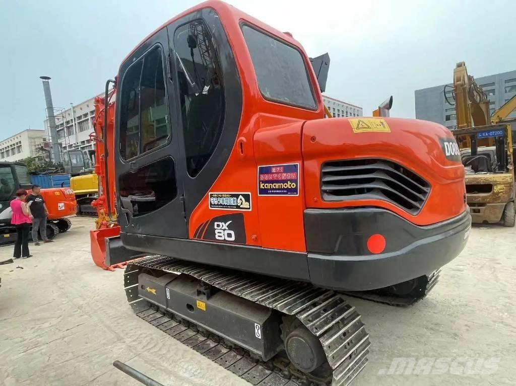 Doosan DX80 中型挖土機/掘鑿機/挖掘機 7t-12t