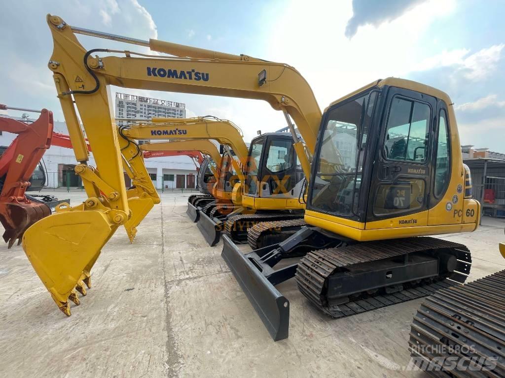 Komatsu PC 60 小型挖土機/掘鑿機<7t(小型挖掘機)