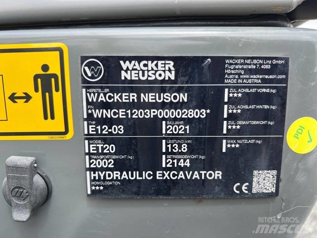 Wacker Neuson ET20 履帶式 挖土機/掘鑿機/挖掘機